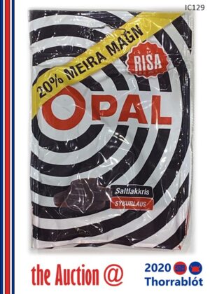 Risa Opal Black Saltlakkris  100g
