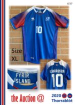 Iceland Men's National Team, Football Jersey of #10 Gylfi Sigurðsson