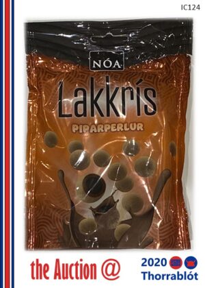 Nóa Lakkrís Piparperlur 125 gr