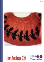 Hand-knit Icelandic Wool Collar Wrap