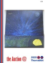 Svavar Knútur L.P. Album  "Kvöldvaka", with Signed Cover