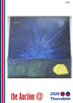 Svavar Knútur L.P. Album  "Kvöldvaka", with Signed Cover