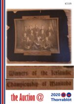 I.A.C. Hockey Club photo: Winners of the Icelandic Championship of Manitoba 1904-05; 16"x20" Vintage